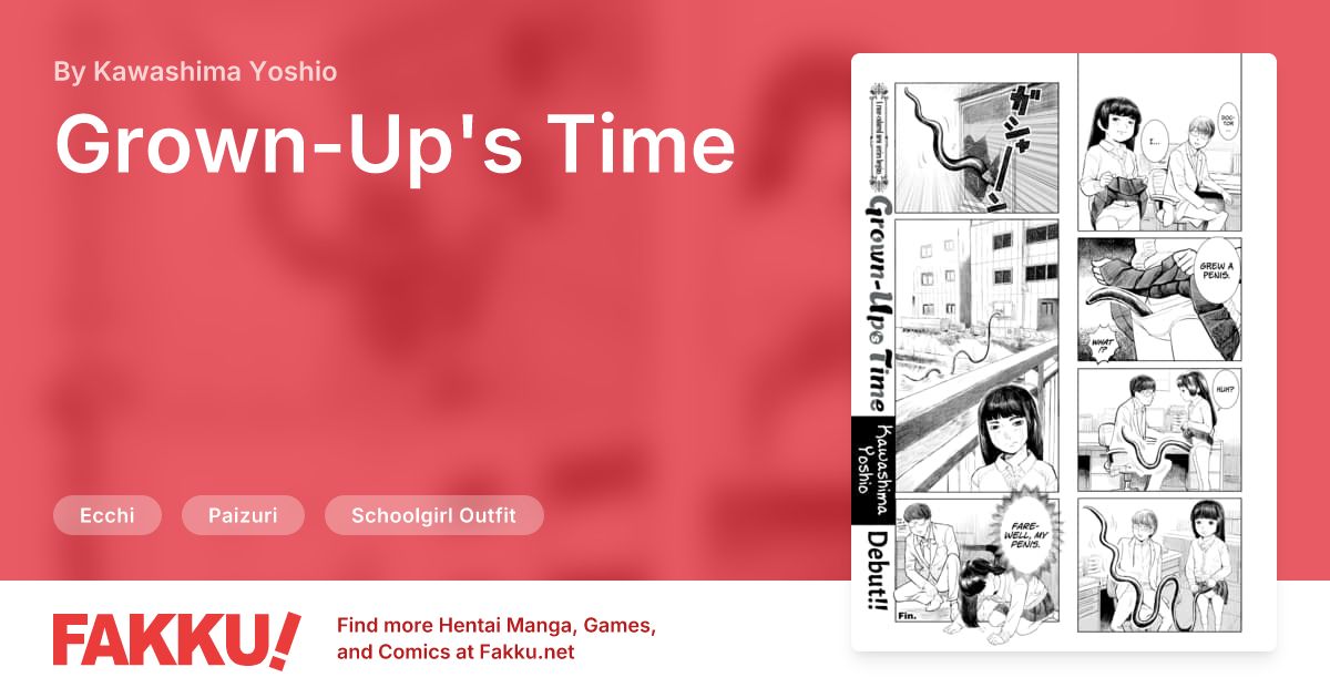 Grown-Up's Time Hentai by Kawashima Yoshio - FAKKU