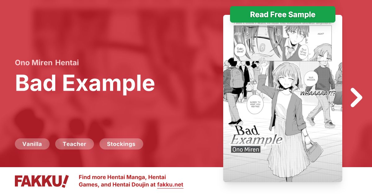 Bad Example Hentai by Ono Miren - FAKKU