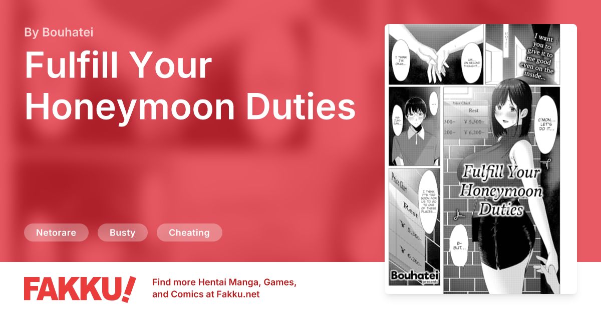 Fulfill Your Honeymoon Duties Hentai by Bouhatei - FAKKU