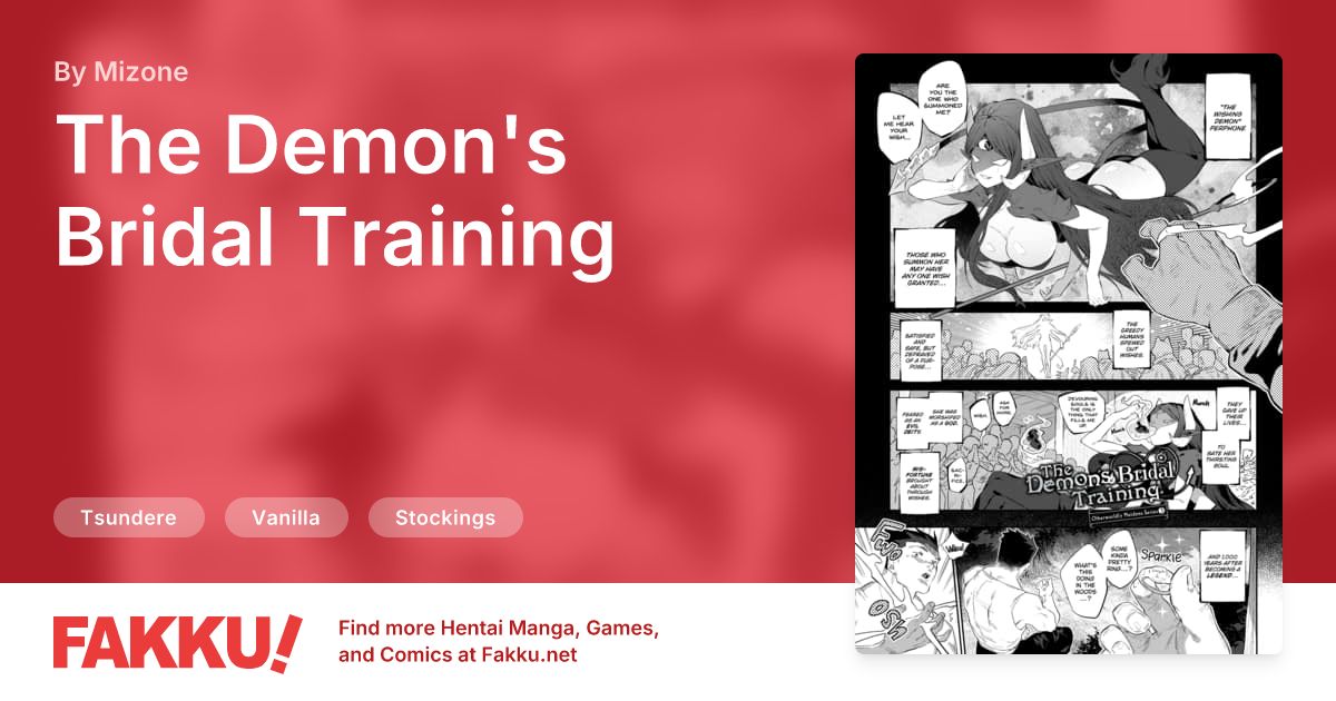 The Demon's Bridal Training Hentai by Mizone - FAKKU