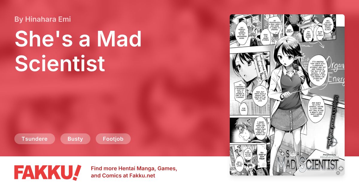  She's a Mad Scientist Hentai by Hinahara Emi - FAKKU