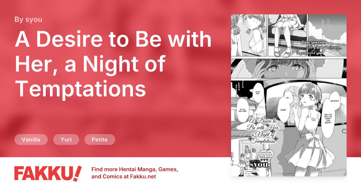  A Desire to Be with Her, a Night of Temptations Hentai by syou - FAKKU
