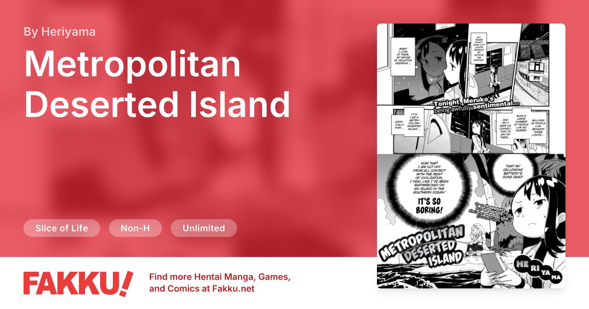 Metropolitan Deserted Island Hentai by Heriyama - FAKKU