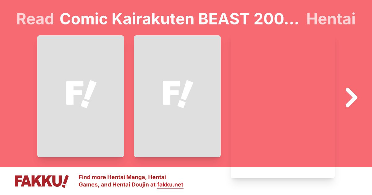 Comic Kairakuten BEAST 2006-11 Hentai - FAKKU