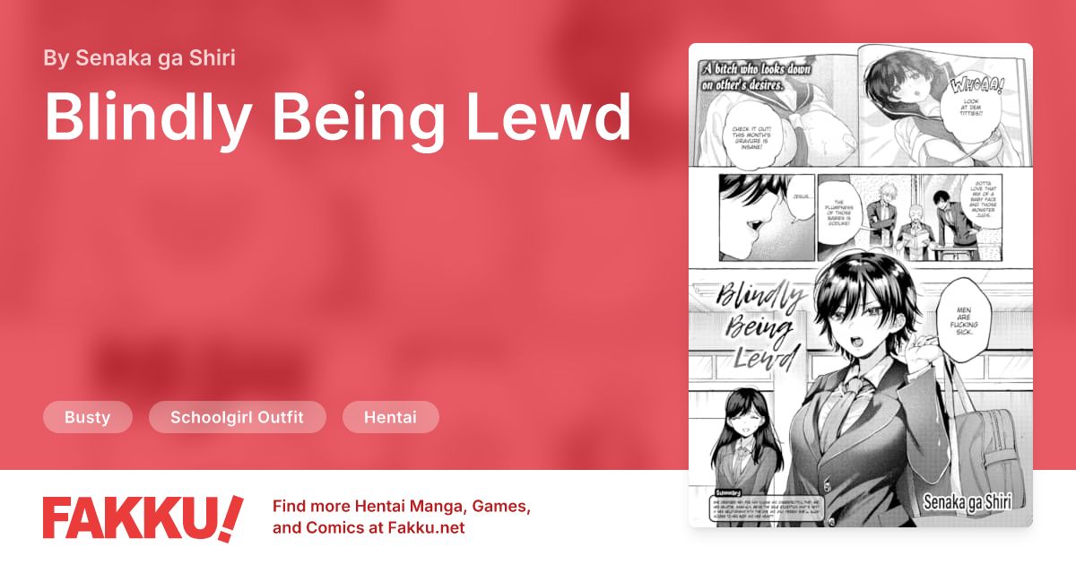 Blindly Being Lewd Hentai by Senaka ga Shiri - FAKKU