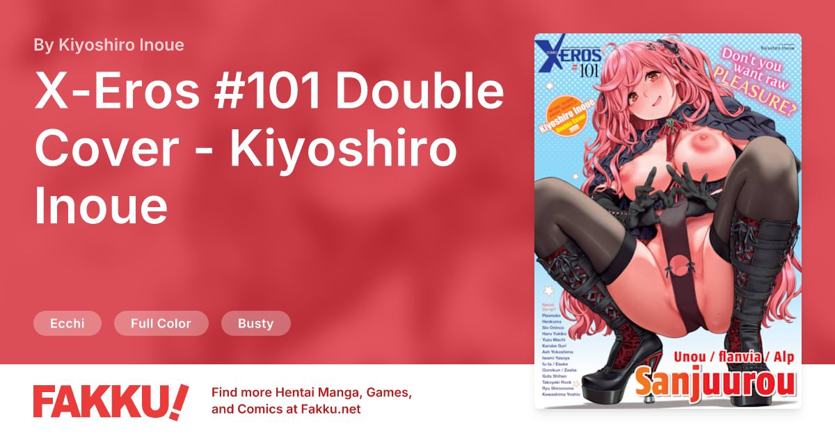 X-Eros #101 Double Cover - Kiyoshiro Inoue Hentai by Kiyoshiro Inoue - FAKKU