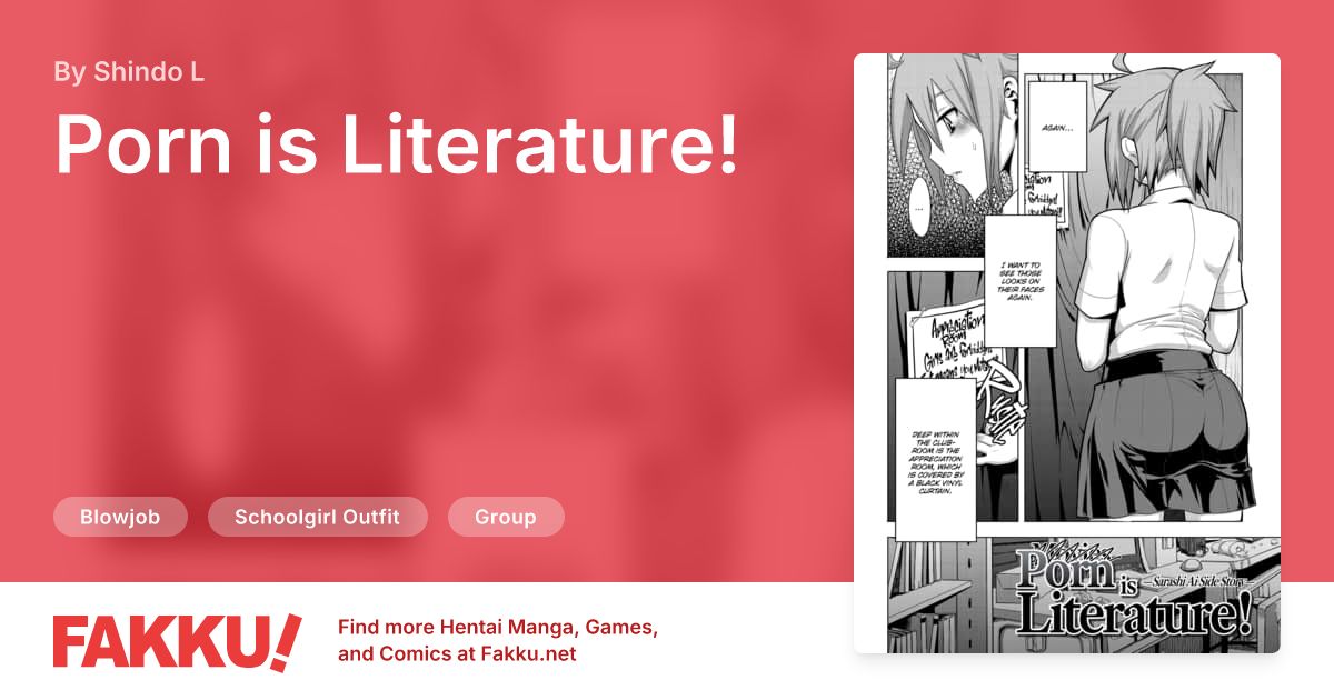  Porn is Literature! Hentai by ShindoL - FAKKU