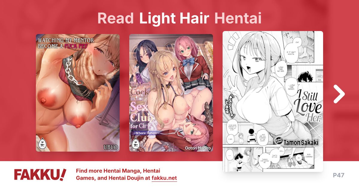 Read and download free Light Hair hentai manga and doujin on FAKKU! Featuring popular hentai like Usa-chan-senpai Is No Match for That Penis and more.
