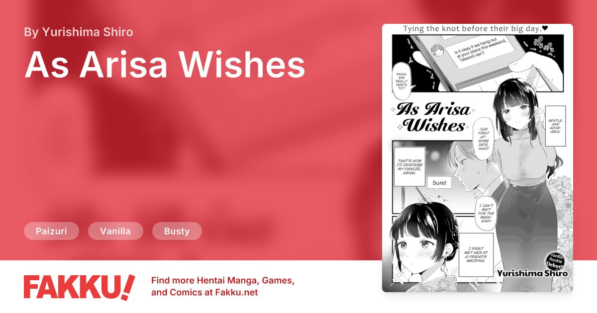 As Arisa Wishes Hentai by Yurishima Shiro - FAKKU