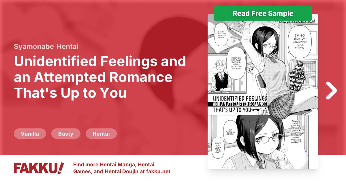  Unidentified Feelings and an Attempted Romance That's Up to You Hentai by Syamonabe - FAKKU