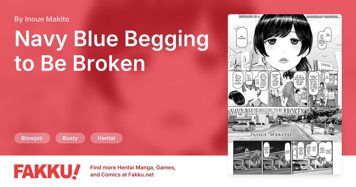 Navy Blue Begging to Be Broken Hentai by Inoue Makito, Makito - FAKKU