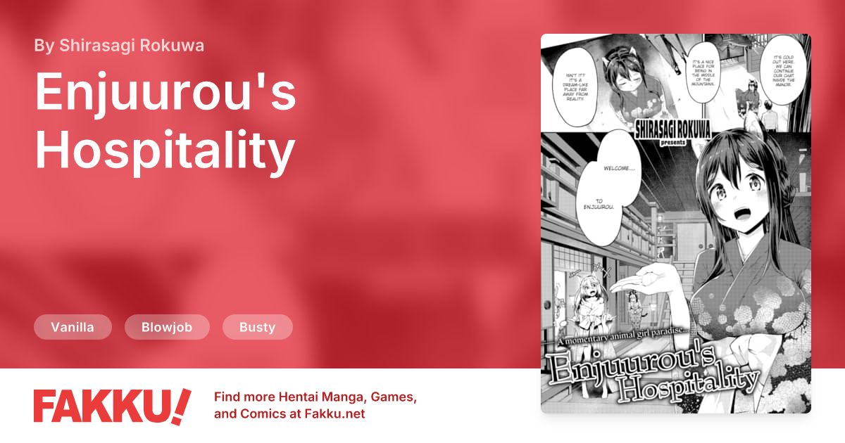 Enjuurou's Hospitality Hentai by Shirasagi Rokuwa - FAKKU