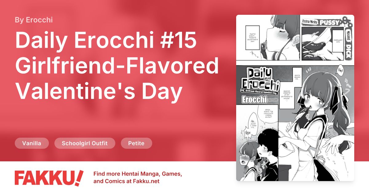 Daily Erocchi #15 Girlfriend-Flavored Valentine's Day Hentai by Erocchi - FAKKU