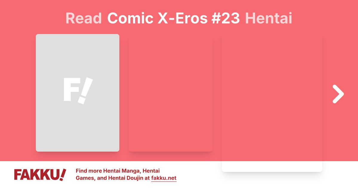 Comic X-Eros #23 Hentai - FAKKU