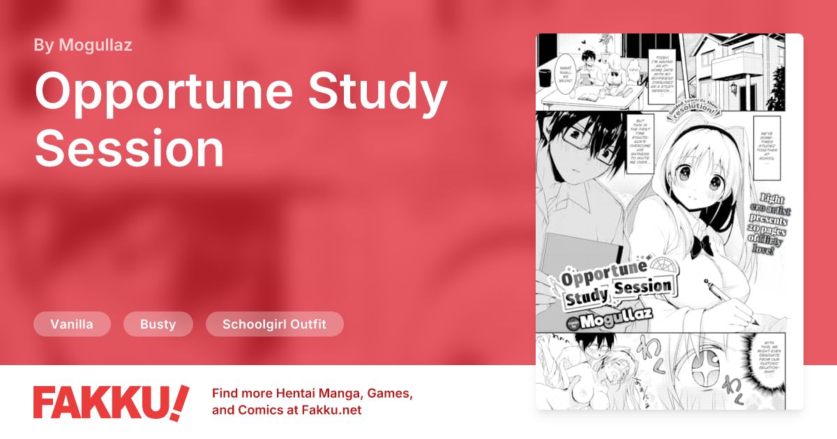 Opportune Study Session Hentai by Mogullaz - FAKKU