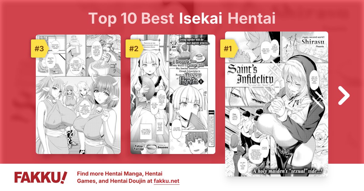 Top 10 Best Isekai Hentai