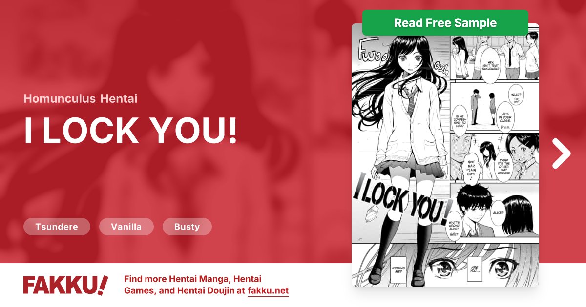 I LOCK YOU! Hentai by Homunculus - FAKKU