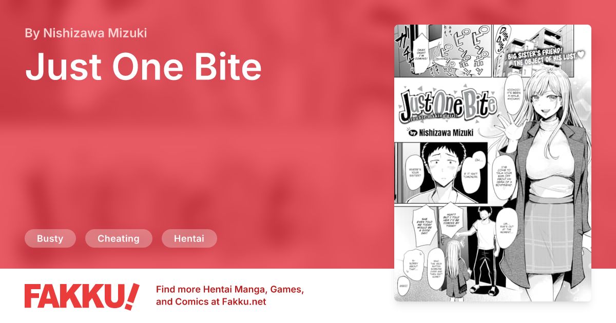 Just One Bite Hentai by Nishizawa Mizuki - FAKKU