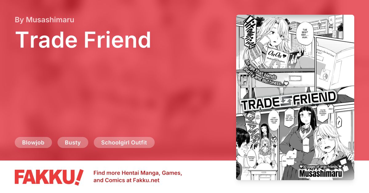 Trade Friend Hentai by Musashimaru - FAKKU