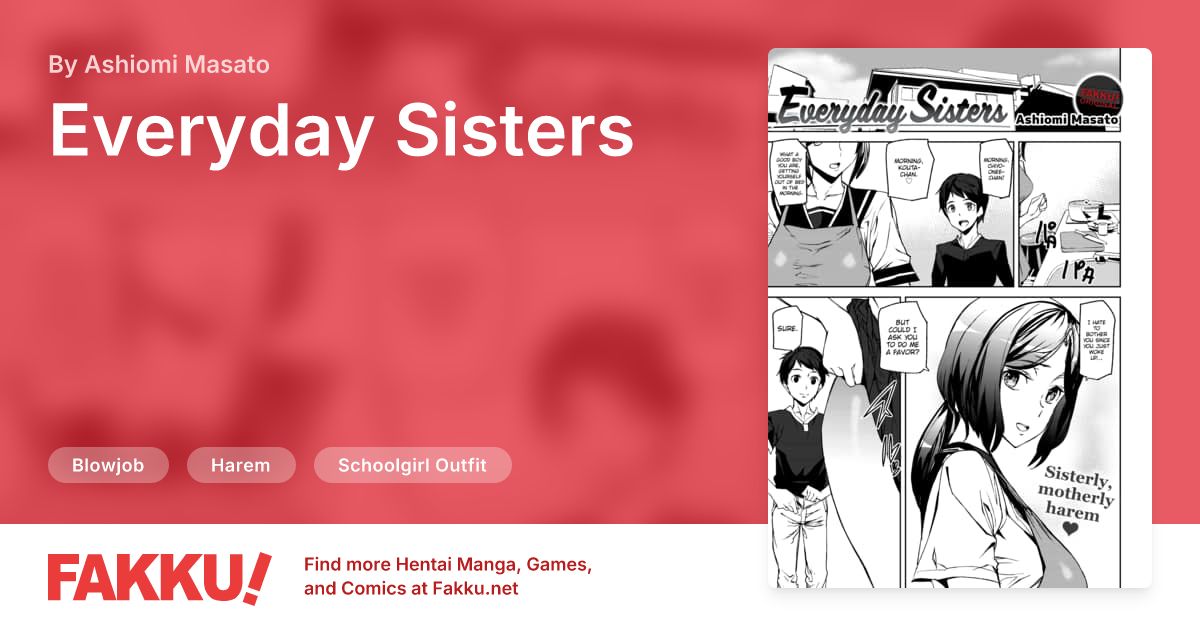 Everyday Sisters Hentai by Ashiomi Masato - FAKKU