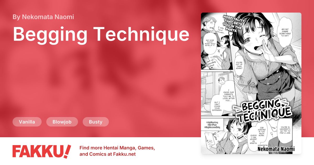 Begging Technique Hentai by Nekomata Naomi - FAKKU