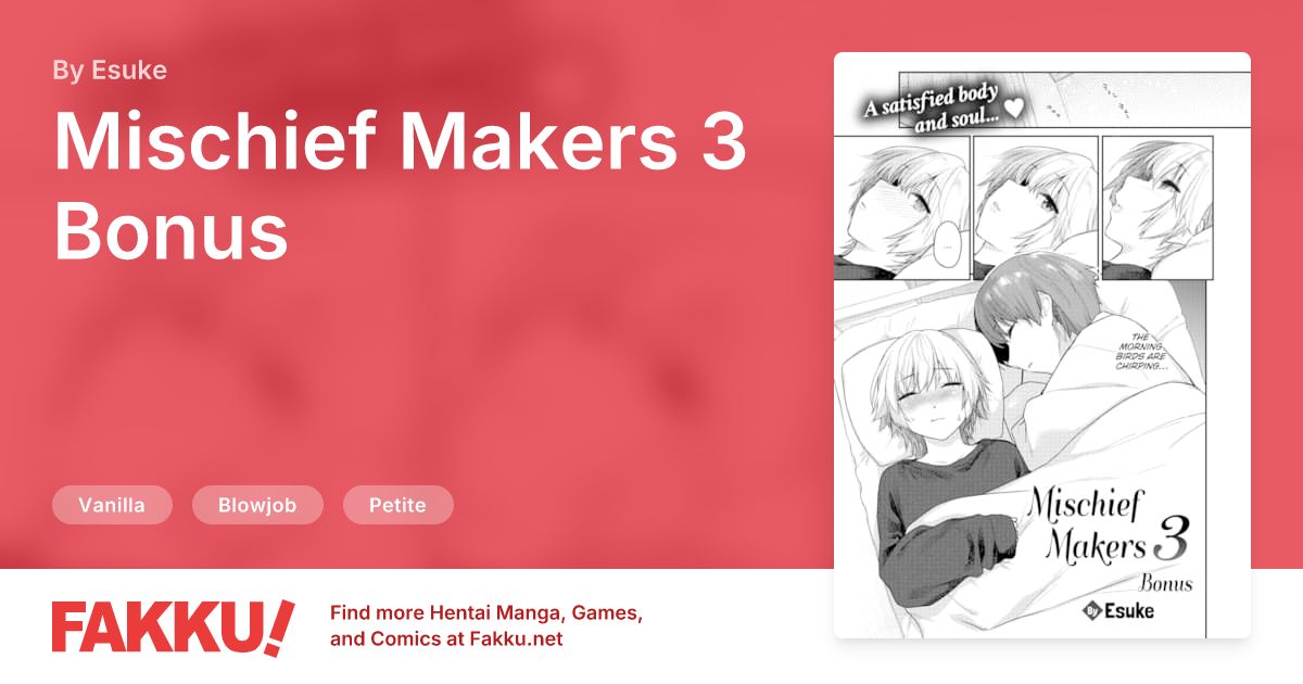 Mischief Makers 3 Bonus Hentai by Esuke - FAKKU