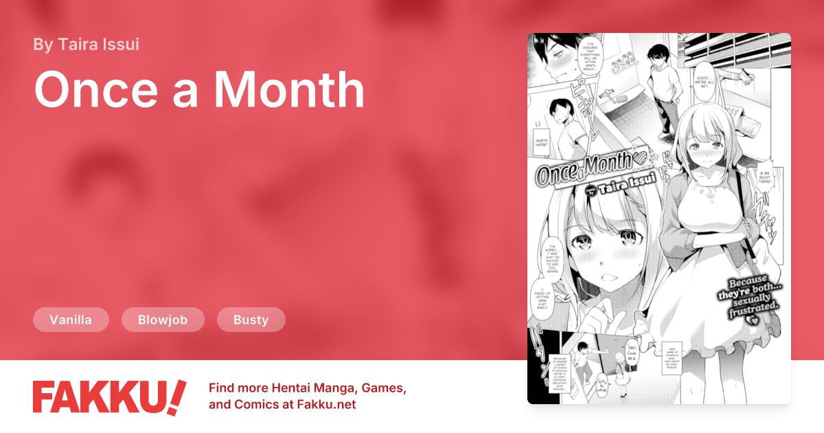 Once a Month Hentai by Taira Issui - FAKKU