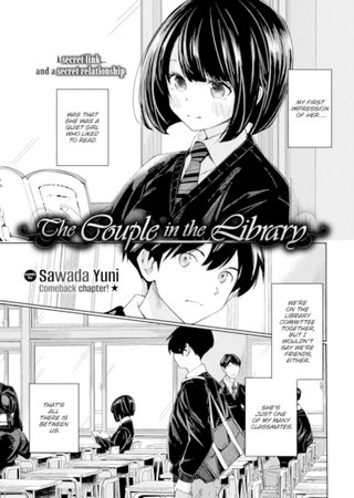 The Couple in the Library Hentai Cover Image
