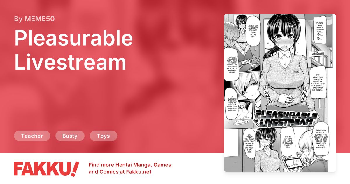 Pleasurable Livestream Hentai by MEME50 - FAKKU