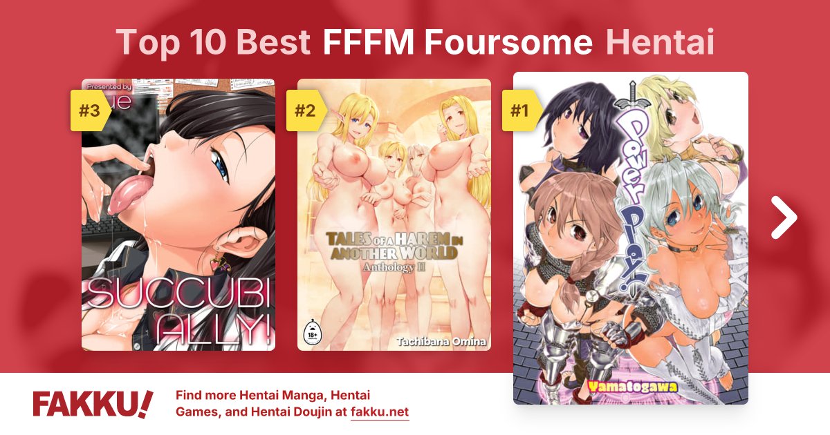 Top 10 Best FFFM Foursome Hentai