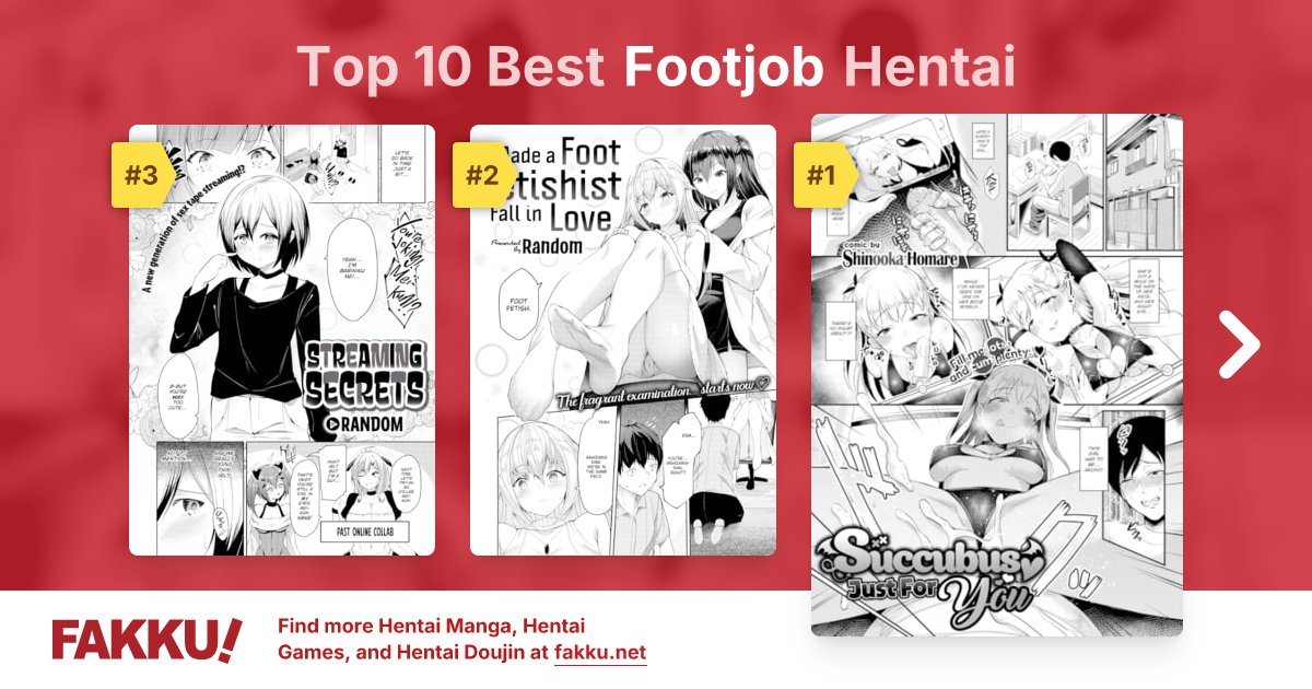 Top 10 Best Footjob Hentai