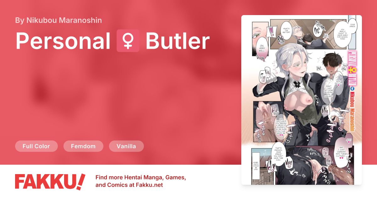 Personal ♀ Butler Hentai by Nikubou Maranoshin - FAKKU