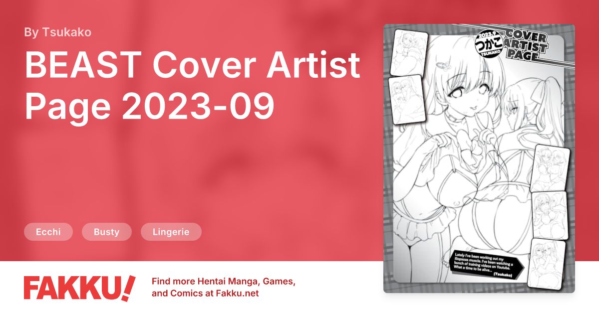 BEAST Cover Artist Page 2023-09 Hentai by Tsukako - FAKKU
