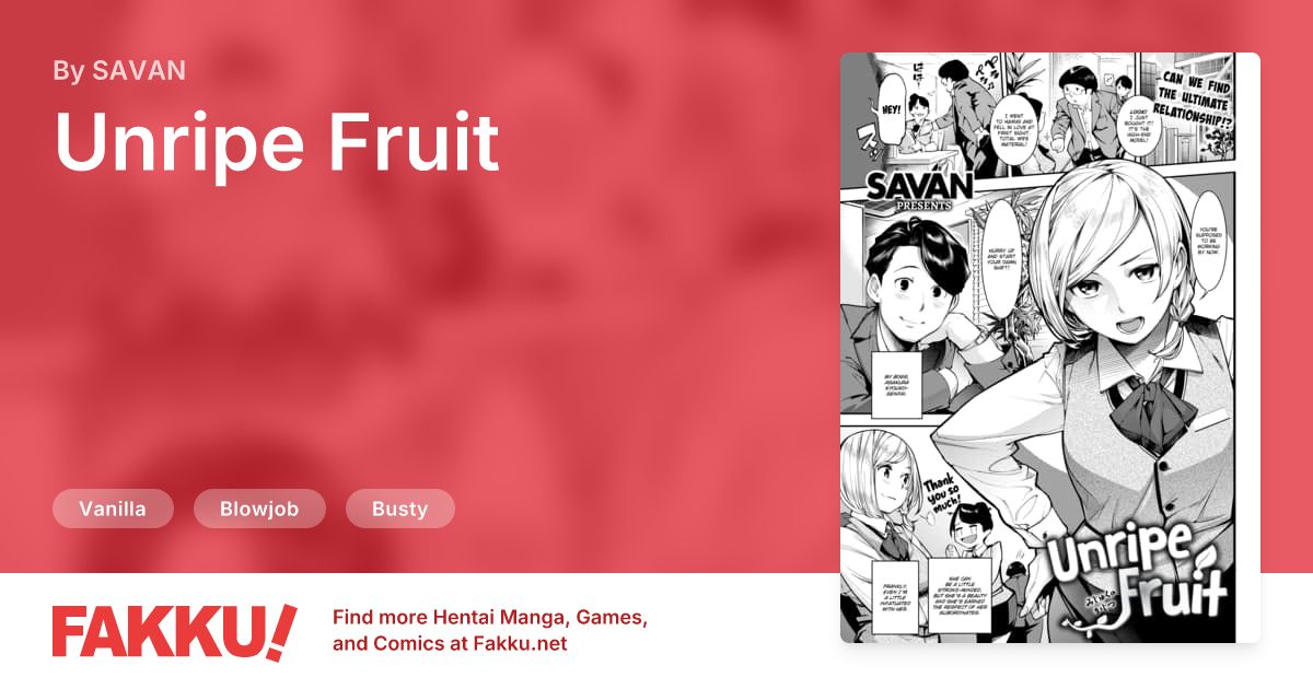  Unripe Fruit Hentai by SAVAN - FAKKU