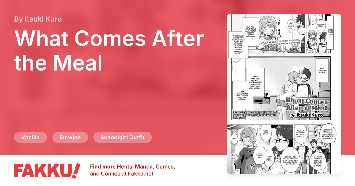What Comes After the Meal Hentai by Itsuki Kuro - FAKKU