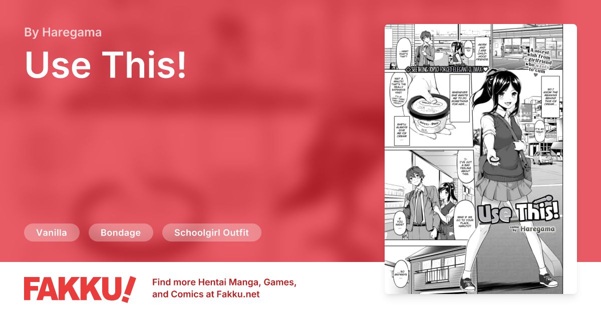 Use This! Hentai by Haregama - FAKKU