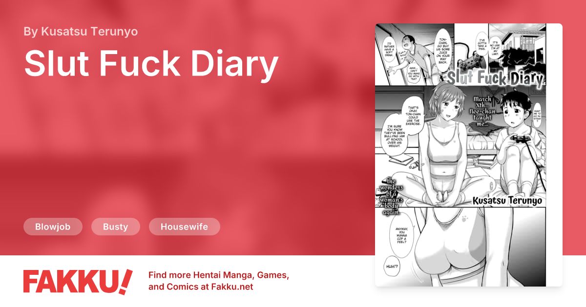 Slut Fuck Diary Hentai by Kusatsu Terunyo - FAKKU