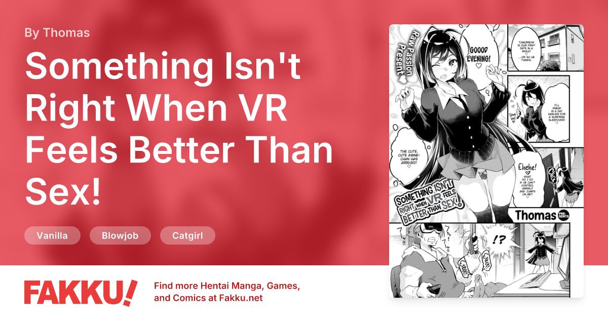 Something Isn't Right When VR Feels Better Than Sex! Hentai by Thomas - FAKKU