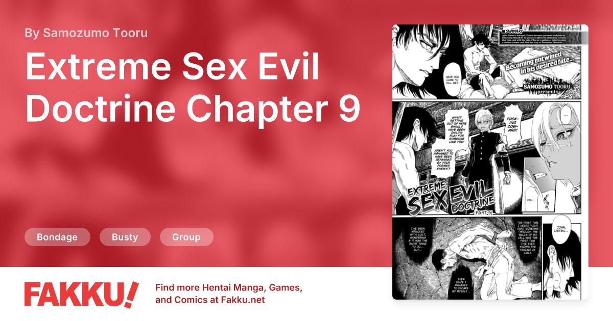 Extreme Sex Evil Doctrine Chapter 9 Hentai by Samozumo Tooru - FAKKU