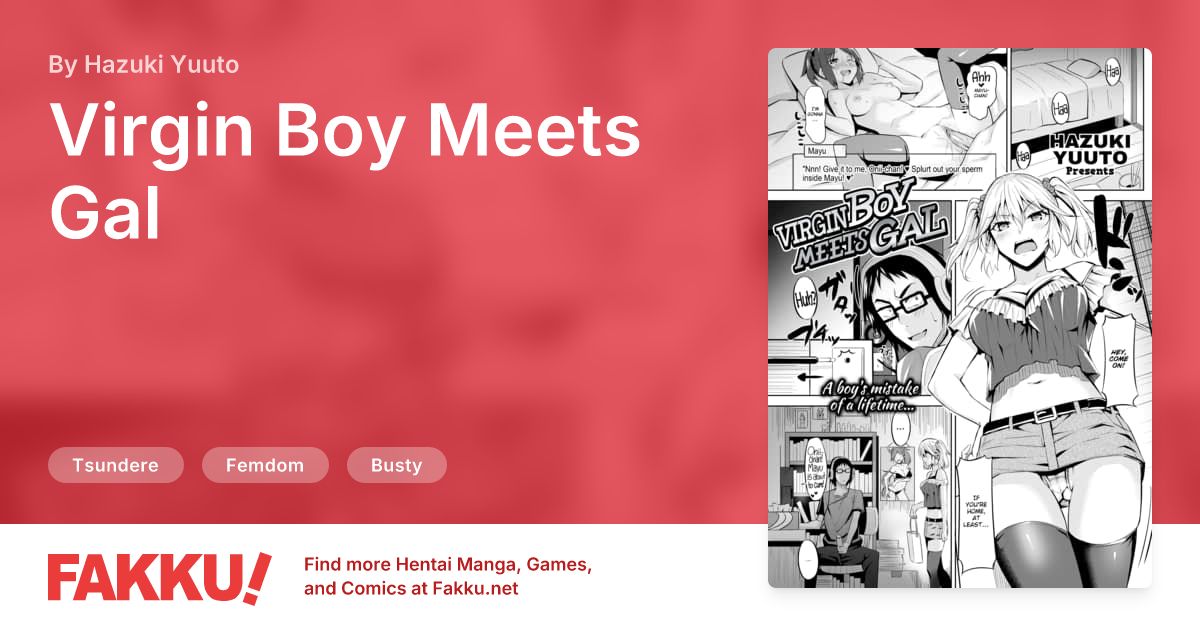 Virgin Boy Meets Gal Hentai by Hazuki Yuuto - FAKKU