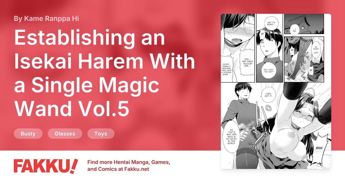 Establishing an Isekai Harem With a Single Magic Wand Vol.5 Hentai by Kame Ranppa Hi - FAKKU