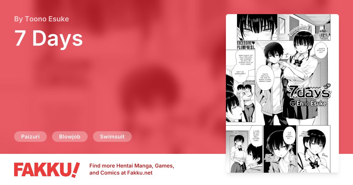 7 Days Hentai by Toono Esuke - FAKKU