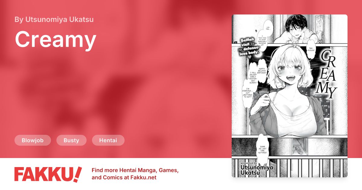 Creamy Hentai by Utsunomiya Ukatsu - FAKKU