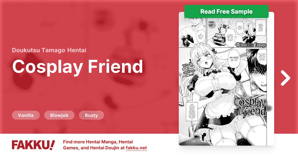  Cosplay Friend Hentai by Doukutsu Tamago - FAKKU
