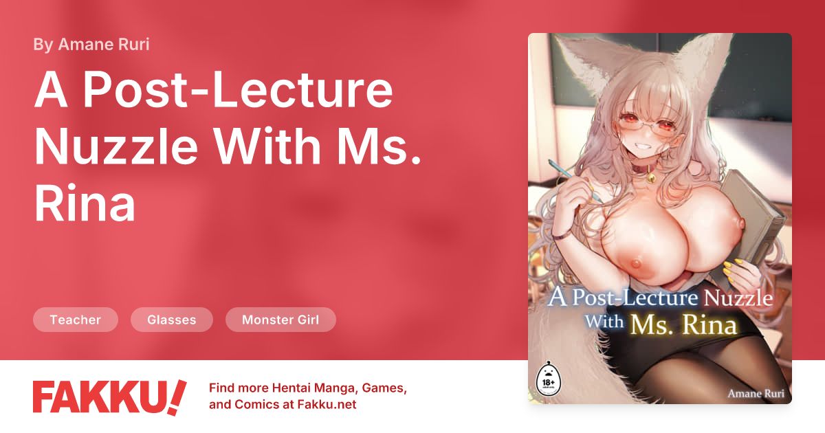 A Post-Lecture Nuzzle With Ms. Rina Hentai by Amane Ruri - FAKKU