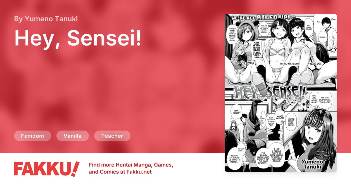 Hey, Sensei! Hentai by Yumeno Tanuki - FAKKU