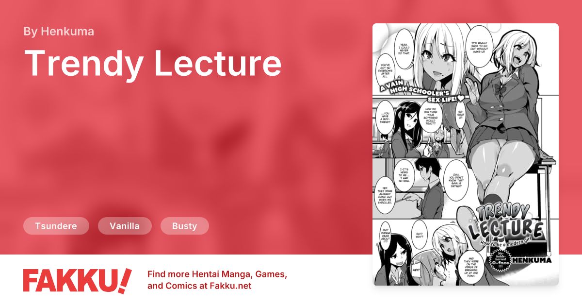  Trendy Lecture Hentai by Henkuma - FAKKU