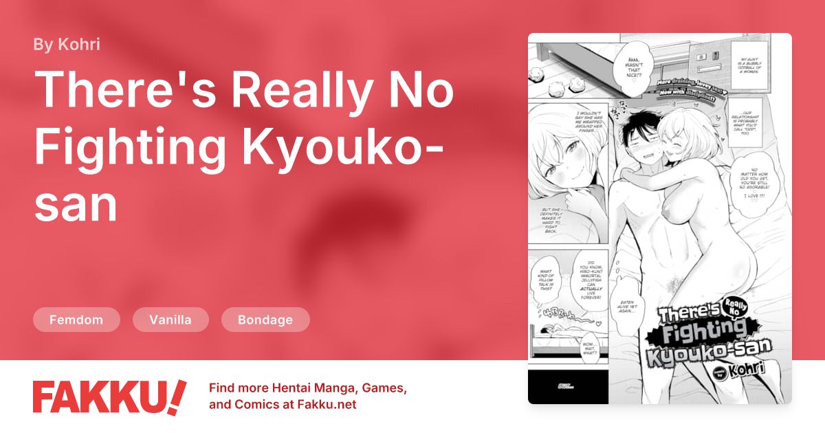 There's Really No Fighting Kyouko-san Hentai by Kohri - FAKKU