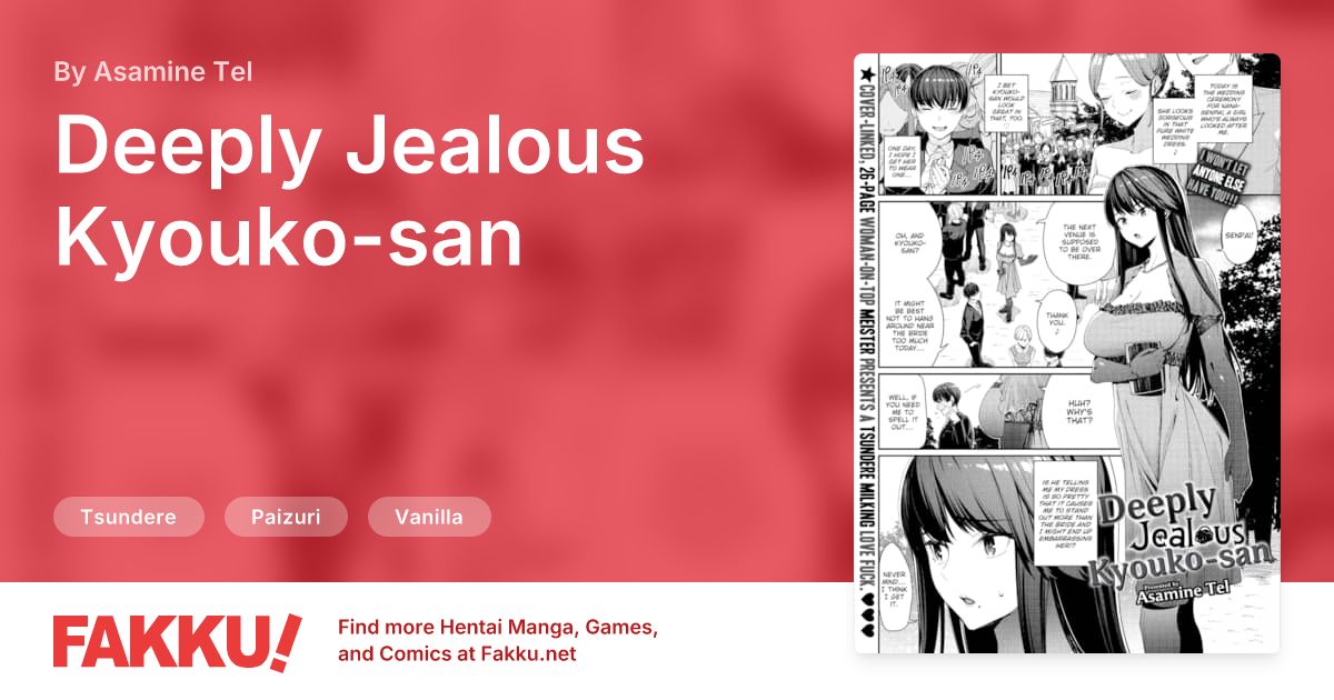 Hentai Related to Deeply Jealous Kyouko-san Hentai by Asamine Tel - FAKKU