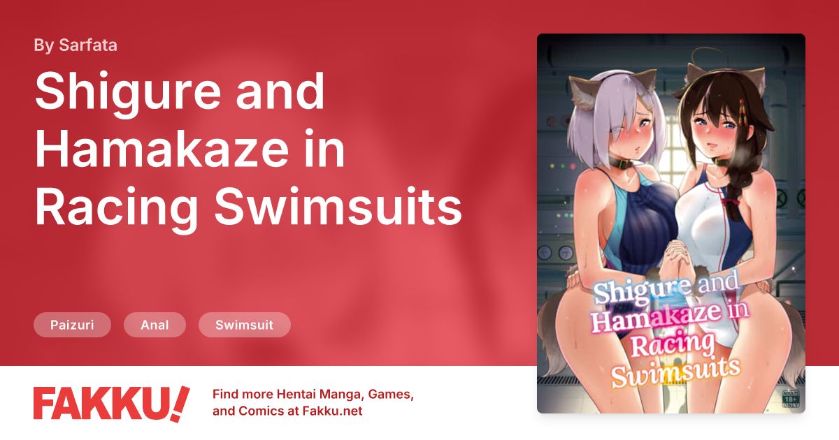 Shigure and Hamakaze in Racing Swimsuits Hentai by Sarfata - FAKKU